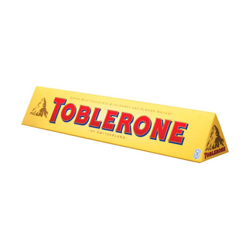 

Toblerone Swiss Milk Chocolate with Honey & Almond Nougat