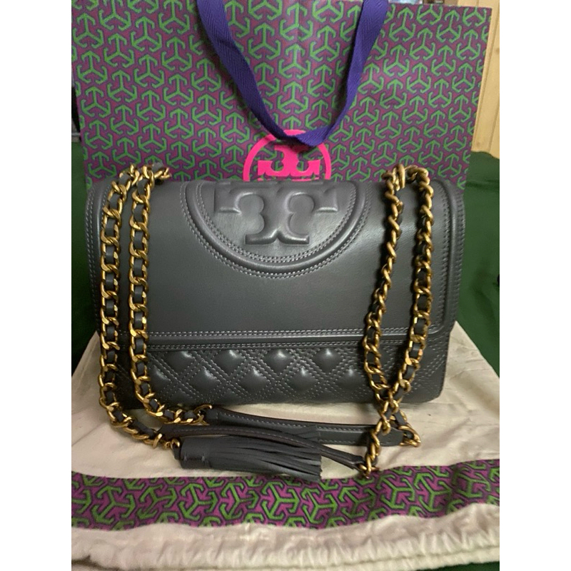 PL Preloved Tory Burch Fleming