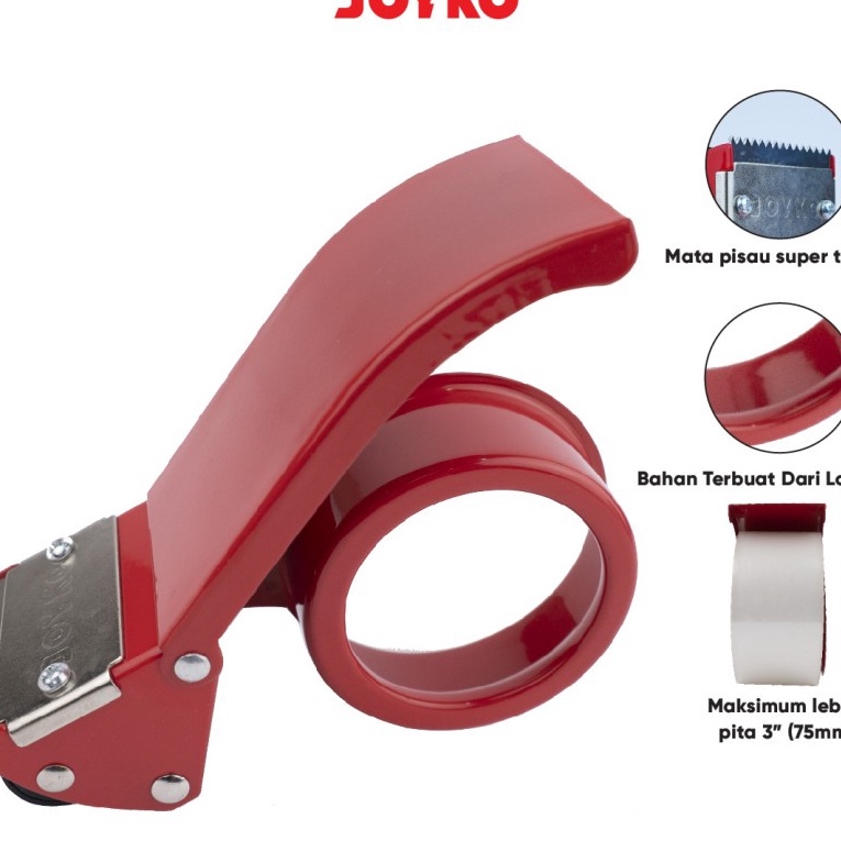 

berkualitas Tape Cutter Tape Dispenser Pemotong Pita Perekat Joyko TD2S