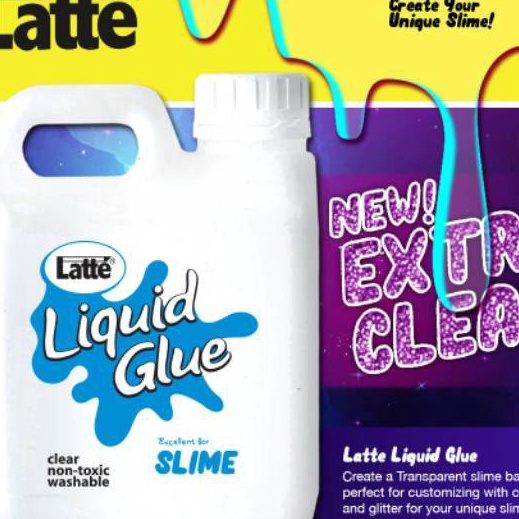 

Premium Lem slime latte liquid glue cair Povinal 5ml