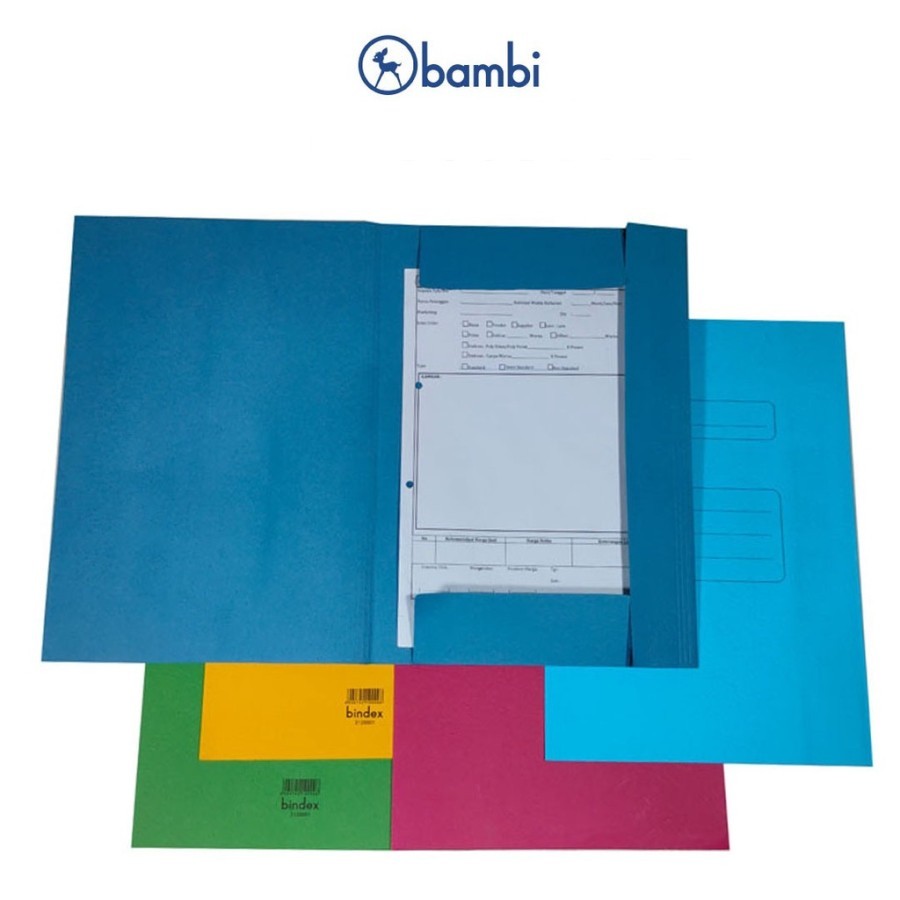 

Map Kertas / Lamaran Kerja Stopmap Folio 180 gr - BINDEX