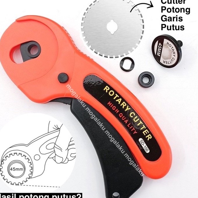 

Potongan Cutter Porporasi tanda potong kertas Alat pembuat tanda sobek potong kertas perforating paper cutter