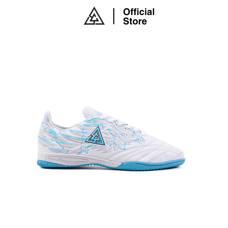 KODE X82F APHA  Sepatu Futsal Apha Icarus Putih Toska