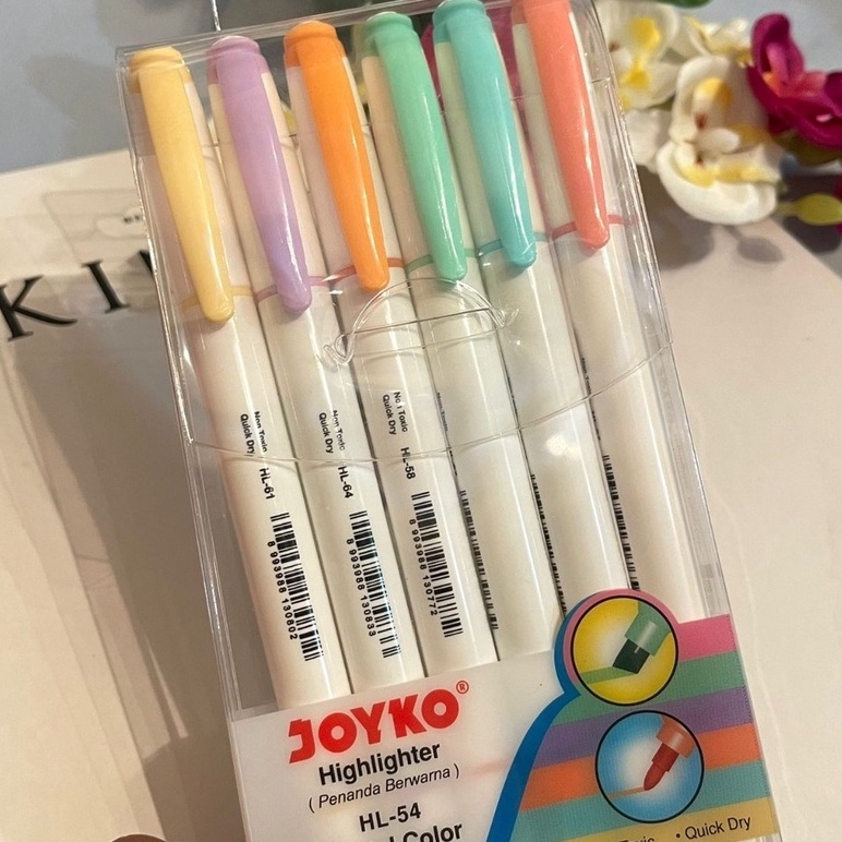 

Eksklusif SPIDOL JOYKO 1 SET STABILO ISI 6 PIECE PASTEL COLOUR UNIK BEST QUALITY ALAT TULIS SEKOLAH DAN KANTOR UNIK KOMPLIT HARGA TERJANGKAU STATIONARY CUTE READY GROSIR COD