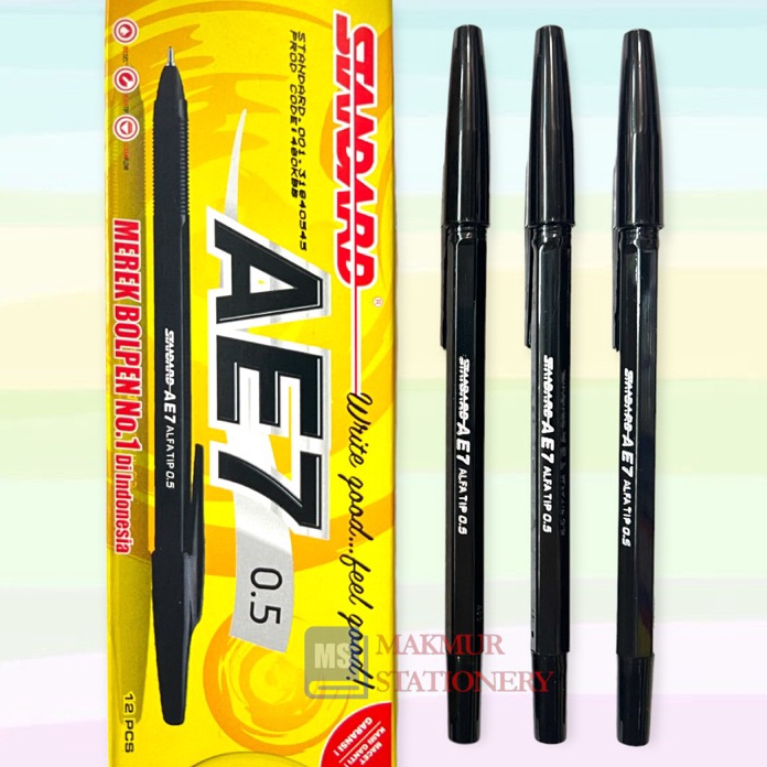 

Wow Pulpen Ballpoint Pen Standard AE 7 12 Pcs