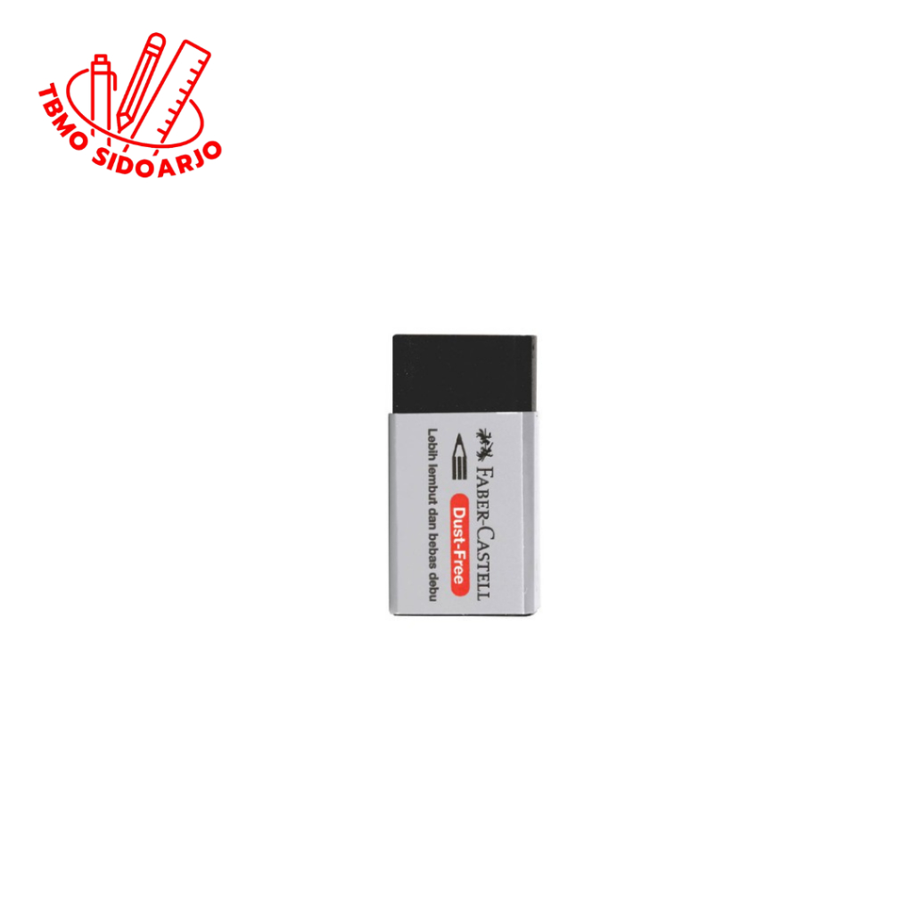 

TBMO Faber Castell Eraser Dust Free 7171 Medium Black Per Pcs