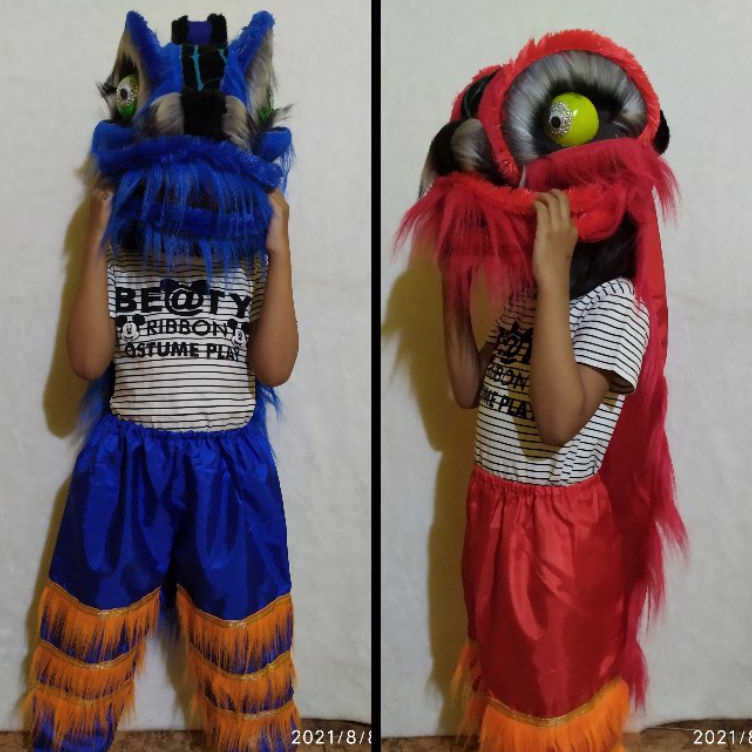 Ready Stock Barongsai anak nyala  Barongsai anak  Mainan barongsai anak  Barongsai mainan anak  Lion