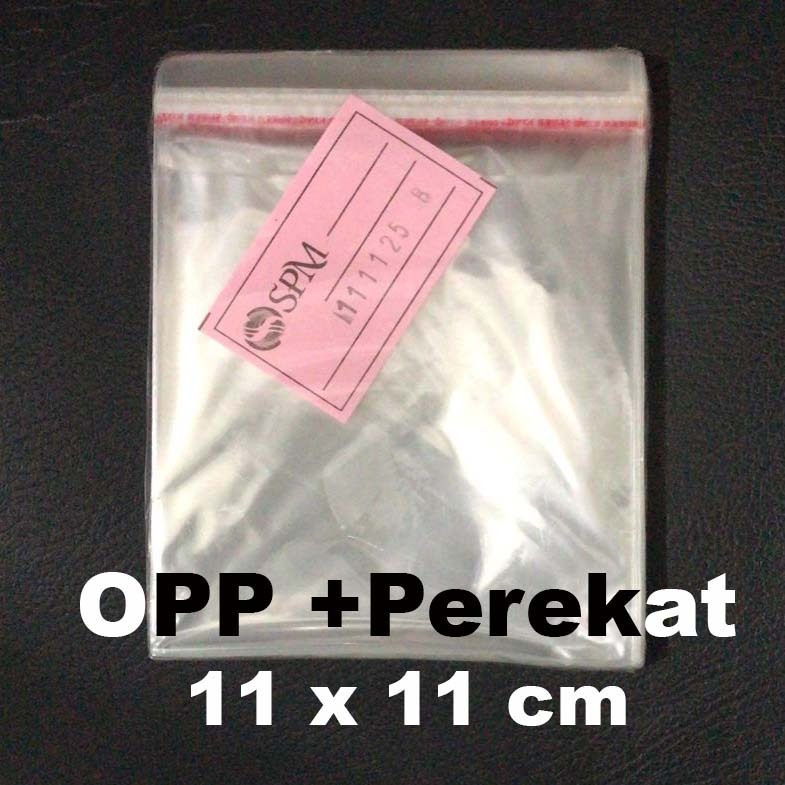 

Plastik OPP +Perekat (Lem) Lebar 11 cm