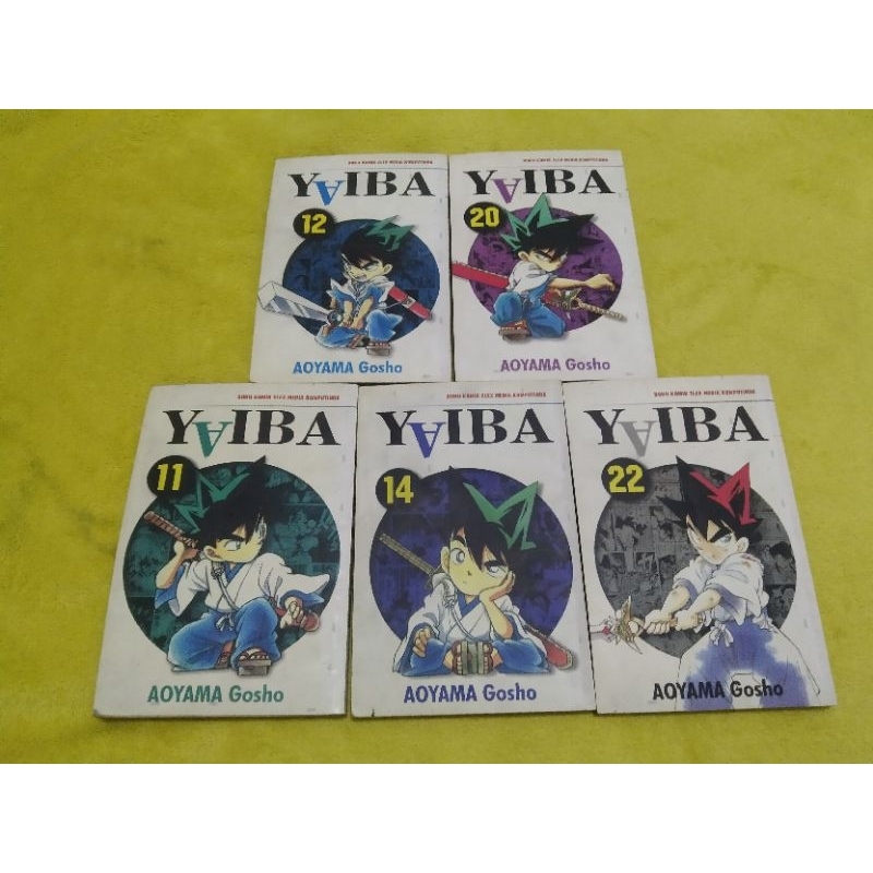 komik yaiba second vol 11.12.14.22.20