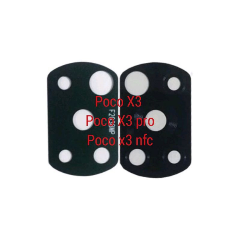 lensa kaca kamera pocoX3 / X3PRO / X3NFC kaca lensa kamera poco kaca kamera
