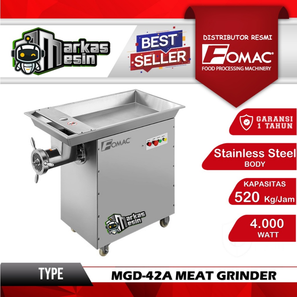 Mesin Giling Daging Penggiling Daging Meat Grinder MGD-42A FOMAC