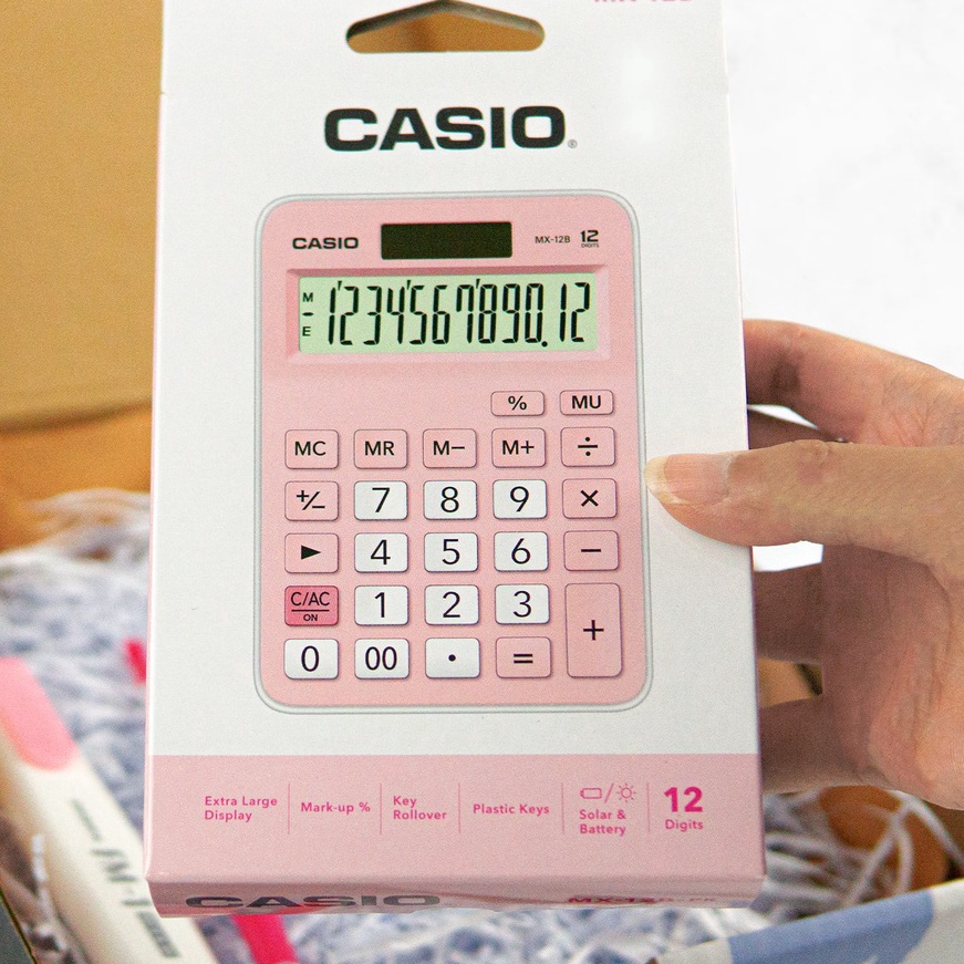 

Sale CASIO MX 12 B EXCLUSIVE HAMPERS FREE POUCH PEN