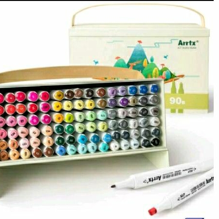 

Arttx 90 Acrylic markers Set