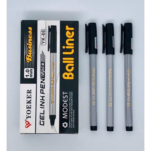 

Flash Sale 12pc Pulpen Gel Balliner 1mm Pen Boliner murah Pena jel Baliner