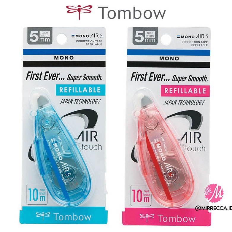 

Klasik TOMBOW CORRECTION TAPE MONOAIR REFILLABLE TYPE 5 TIPEX KERING CTCAX5C