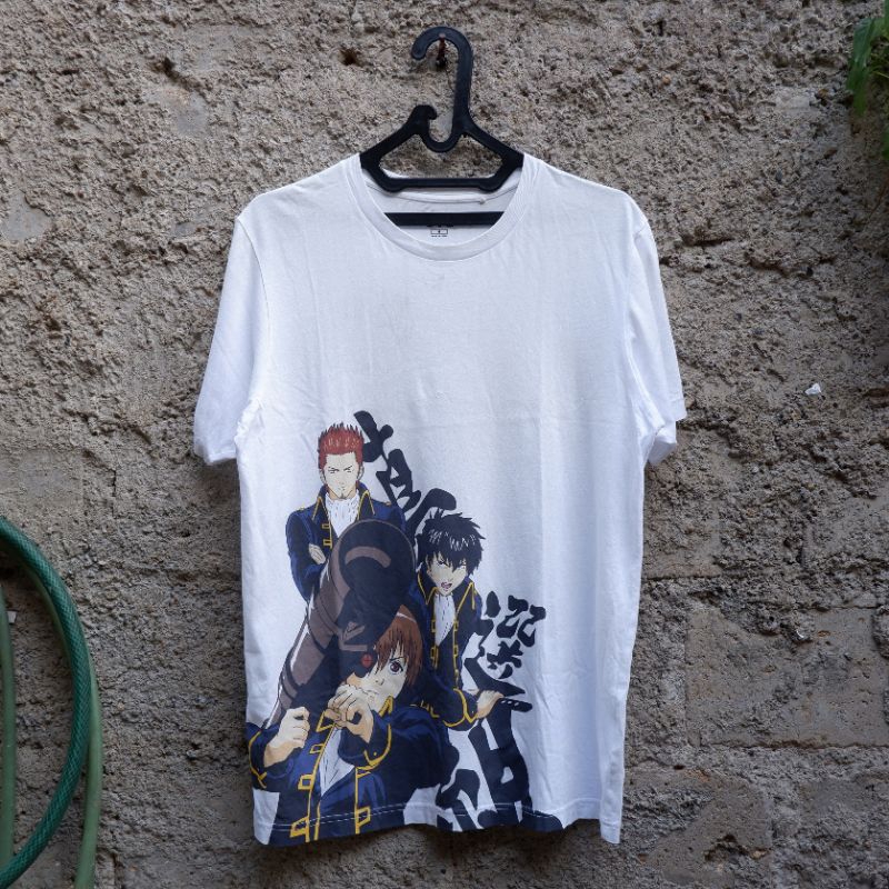 Kaos Anime Uniqlo x Gintama