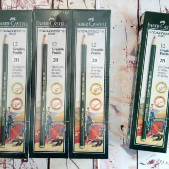

Gila PENSIL 2B FABER CASTELL 12 PCS ORIGINAL
