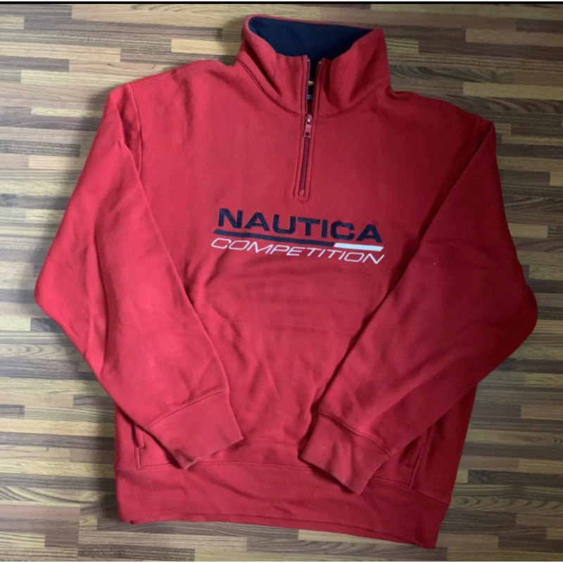 Halfzip jacket nautica competition second original vintage