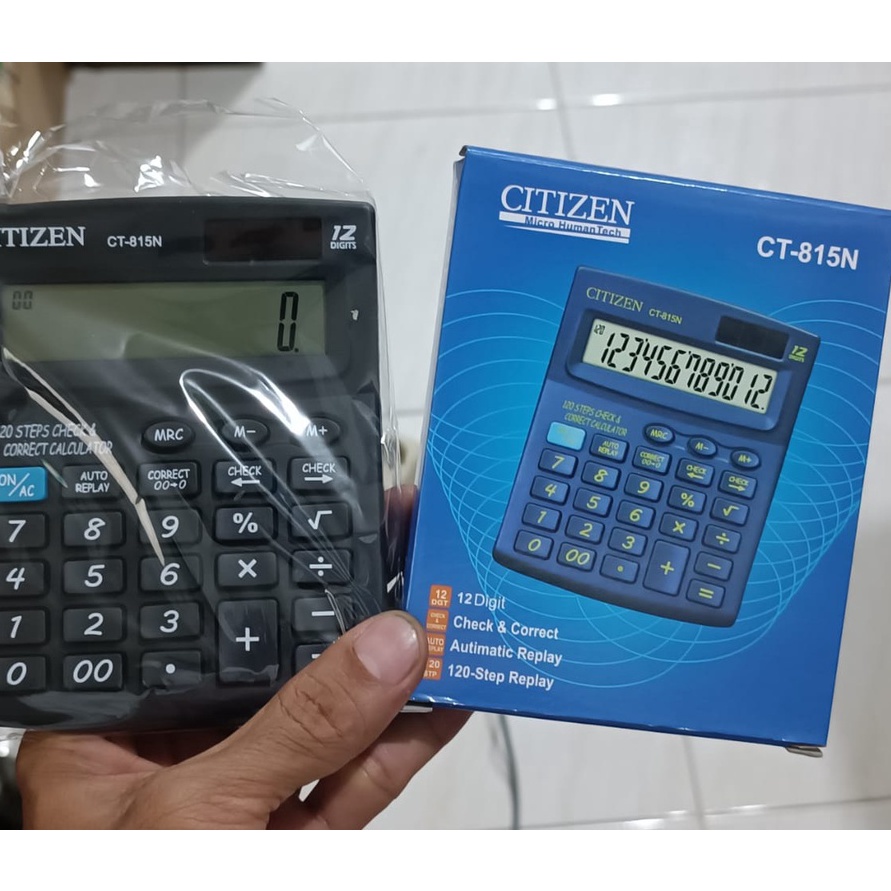 

murah KALKULATOR CITIZEN CT815N CALCULATOR 12 DIGIT KUALITAS TERBAIK