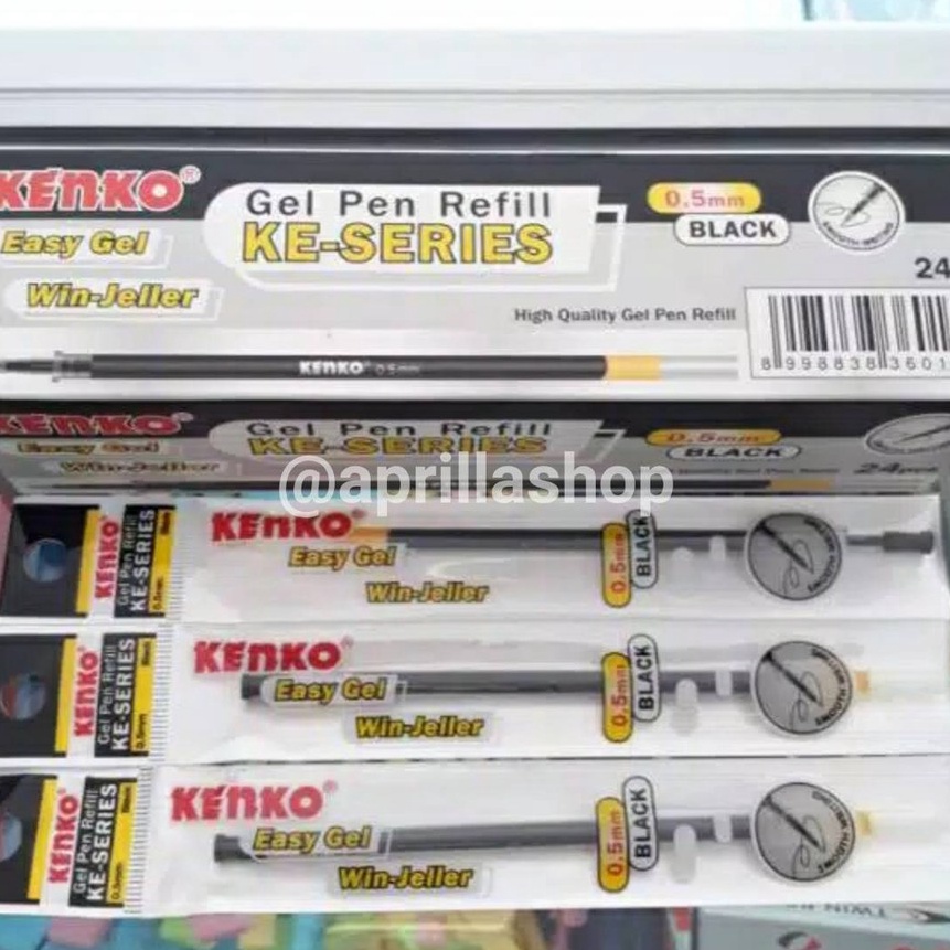 

KI3 isi pen gel kenko KESeries 24 pcs 5mm