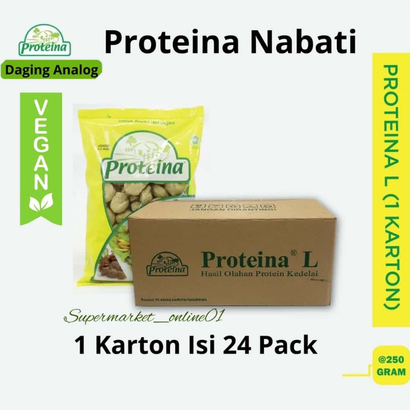 

Proteina L kartonan isi 24 pack