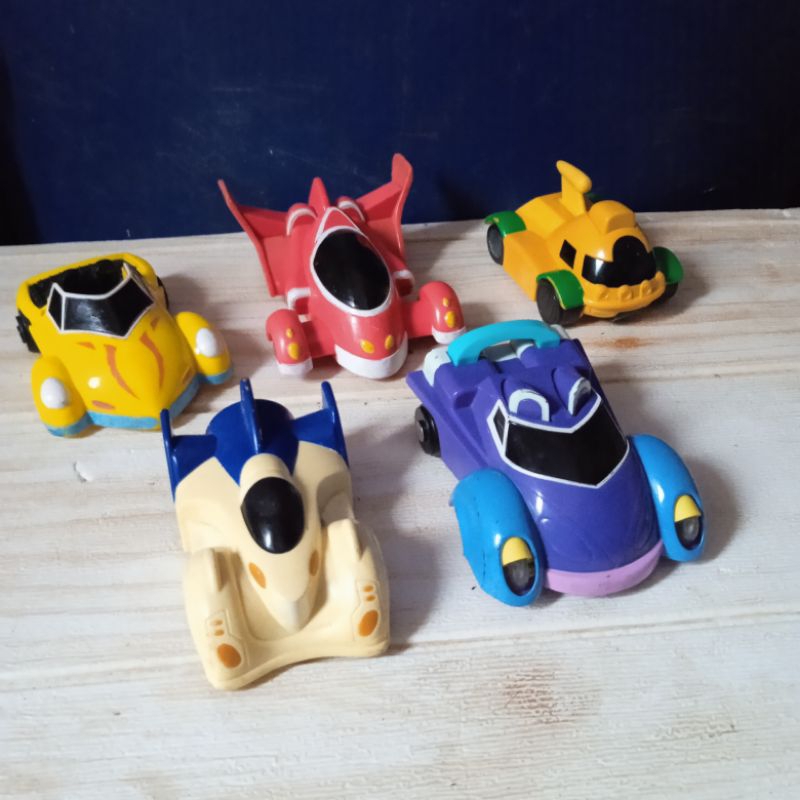 happy meal toys sanrio car set