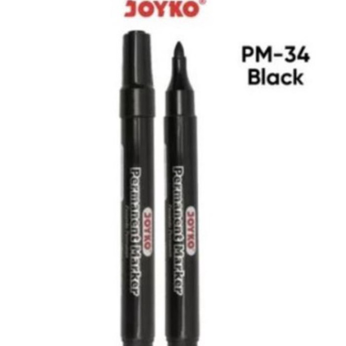 

Super Spidol Permanent Joyko PM34 1pak12pcs