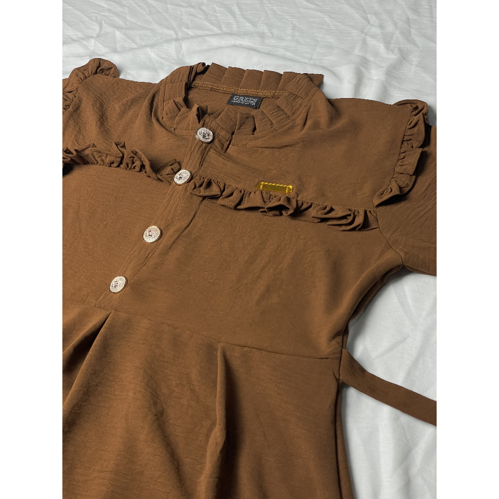 HalizaFashion - gamis gress maryam terbaru / gamis crinkle airflow