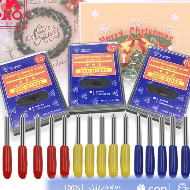 

FG2 5pcs Mata Pisau Cutting Sticker Untuk Roland Jinka Teneth Rhinotec Redsail Copam Harizo 456