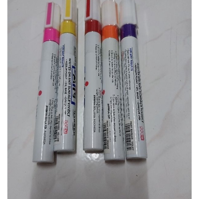 

Hemat SPIDOL PAINT MARKER ZEBRA harga 1 pcs