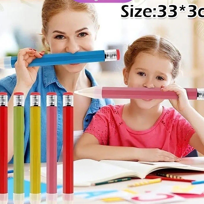 

Diskon 33 CM Mainan Pencil Pensil Jumbo Hiasan Photo Kado Pensil Jumbo Besar