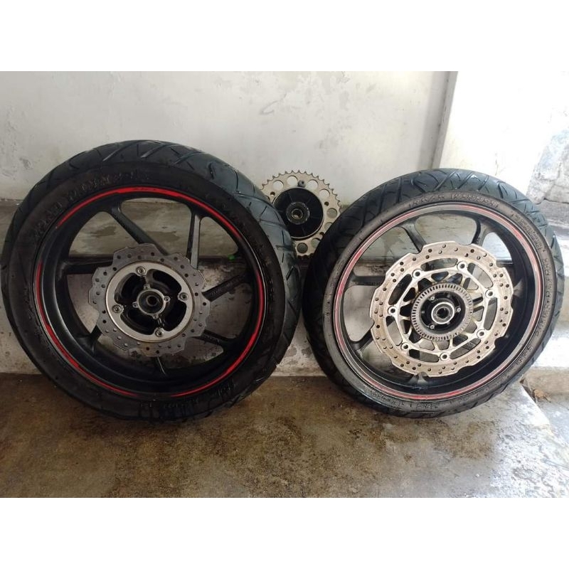velg set cbr 250rr  NON ABS | velg cbr 250rr k64 | velg set cbr 250 rr baby rr