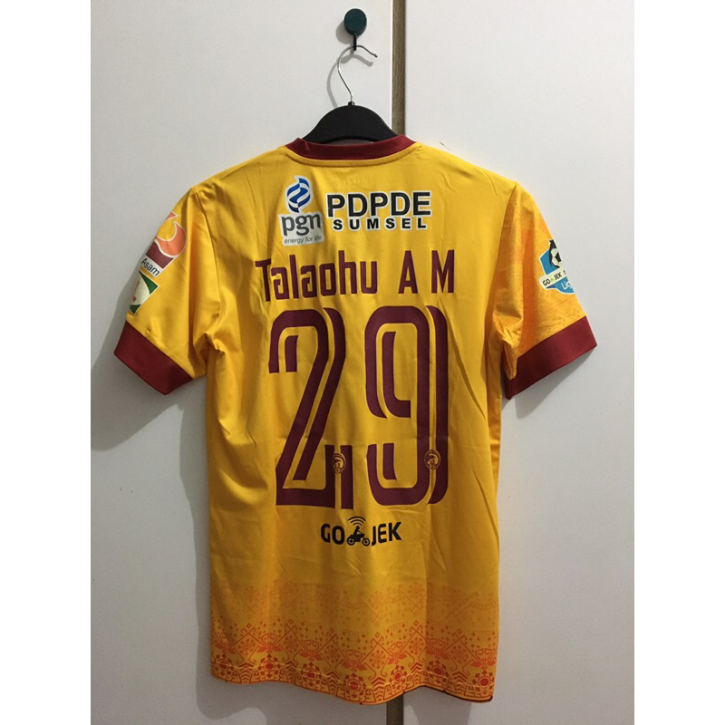 Jersey Original Sriwijaya FC Home 2017 (Talaohu A M #29)