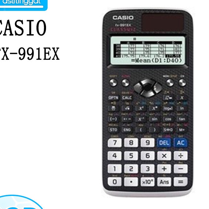 

Sale Kalkulator Scientific Casio ilmiah FX991EX991ESPlus Kalkulator Casio Scientific Calculator Casio Scientific CASIO FX991EX Kalkulator SekolahKuliah Internasional Classwiz 552 fungsi