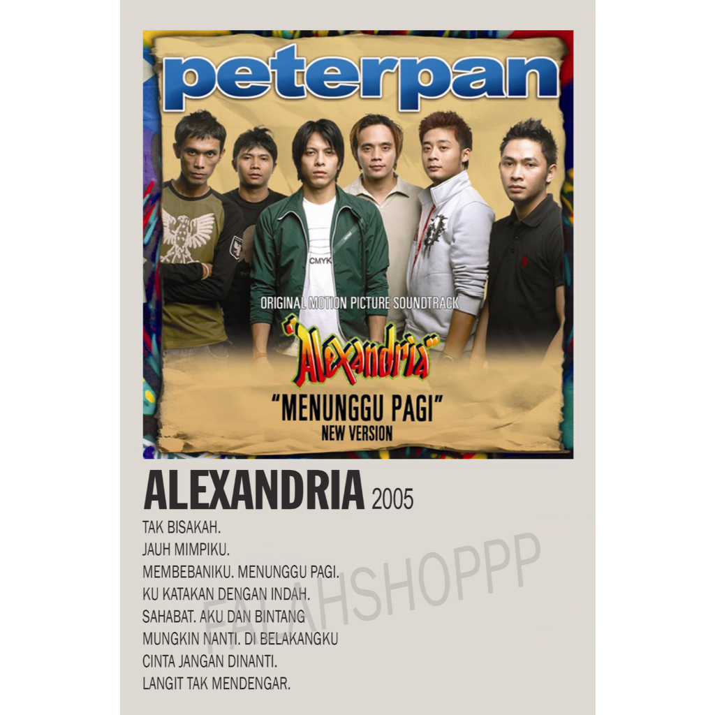 Poster Album Alexandria - Peterpan