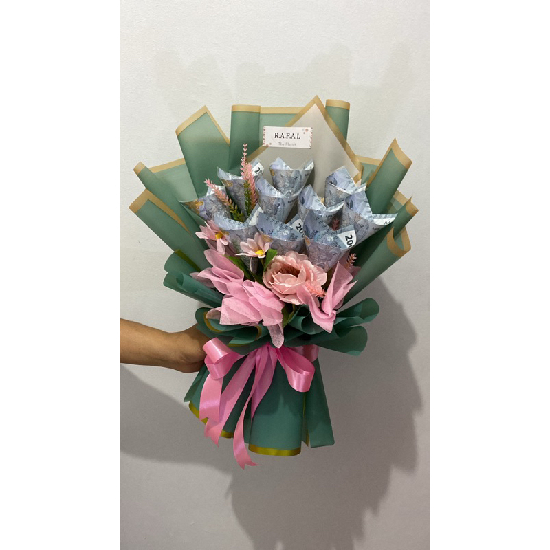 BUKET MURAH BUKET UANG MURAH SUDAH TERMASUK UANG 20RB | BOUQUET MURAH