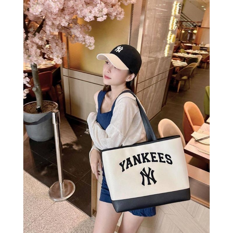 Tote Bag Korea #MLB 191 Lis Black