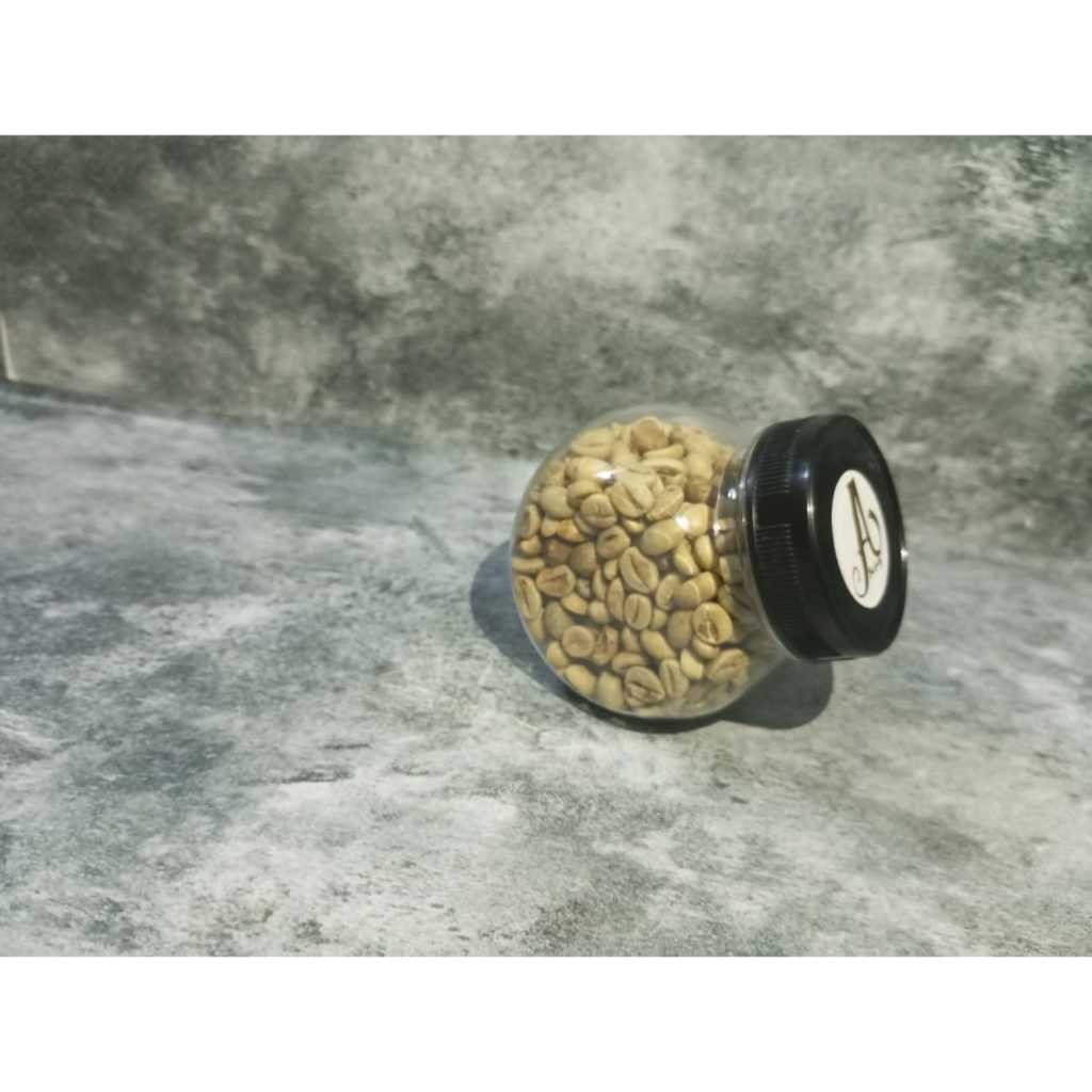 

green coffee kopi hijau diet kemasan toples plastik 200gr