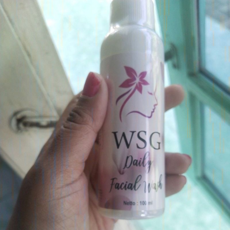 WSG 2IN1 DAILY FACIAL WASH BPOM/SABUN CAIR VIRAL