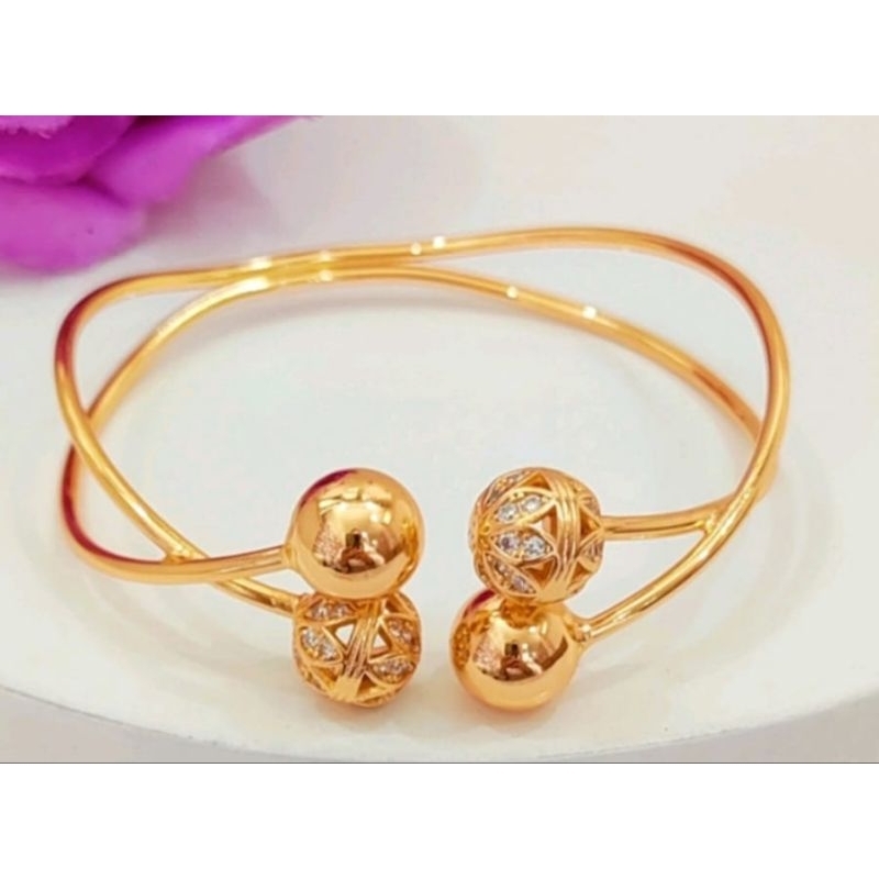 Gelang Silang Emas Muda kadar 15% (4,8 GRAM)