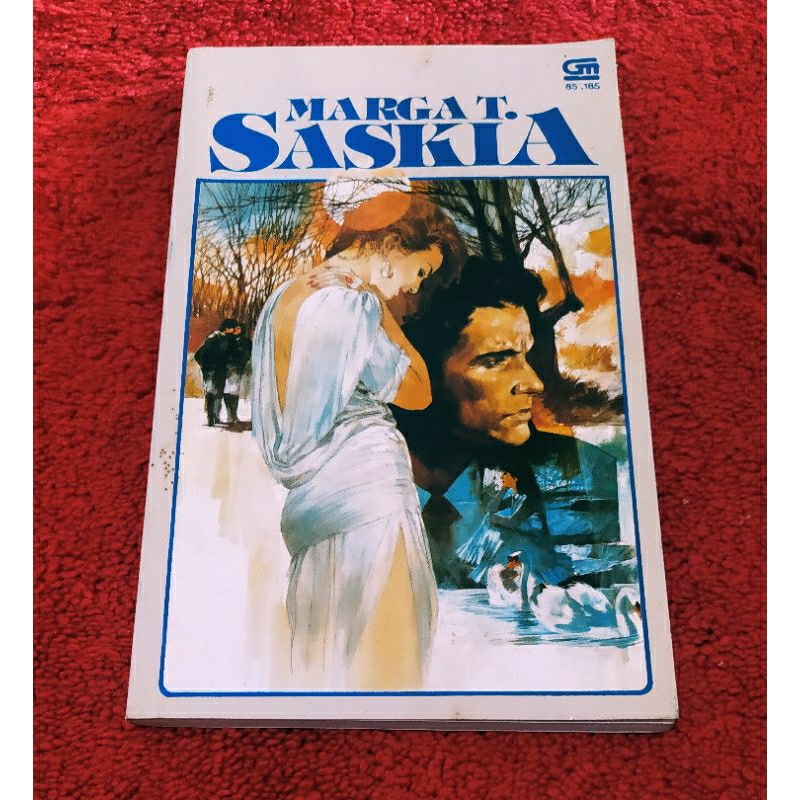 Novel preloved Marga T "Saskia" second ORI koleksi pribadi