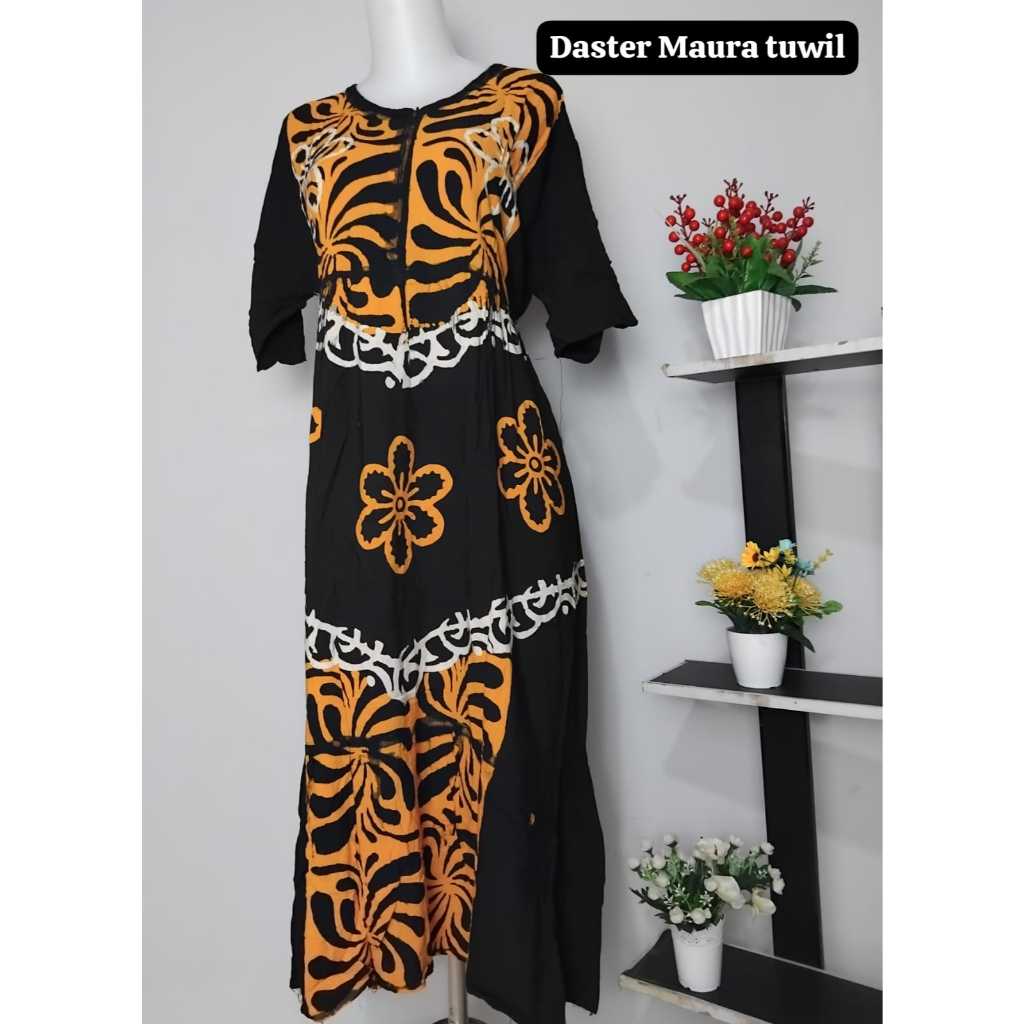 Daster Wanita Baju Daster Maura Tuwill Rayon Baju Piyama Dress Piyama Tidur Dress Rayon Daster Wanit