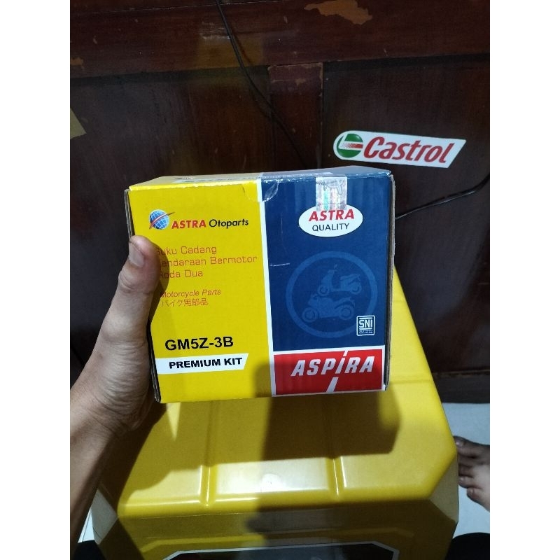 Aki Aspira GM5Z-3B BASAH