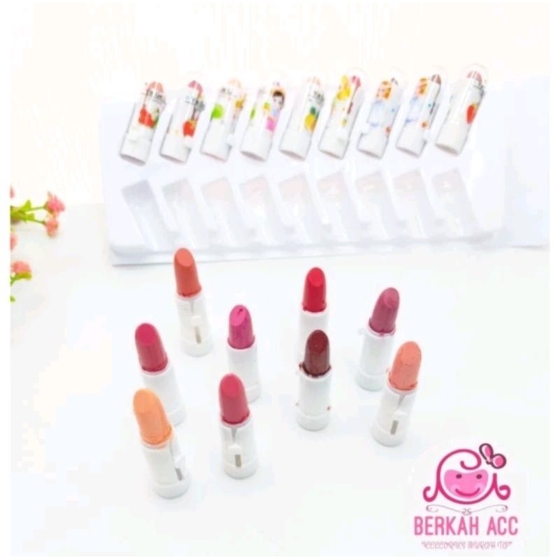 GRATIS ONGKIR LIPSTIK ANAK / LIPSTIK BUAH ANAK / LIPSTIK MINI / LIPSTIK MAINAN
