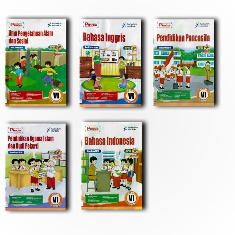 BUKU SISWA LKS PINDAI KELAS 6 SEMESTER 1 KURIKULUM MERDEKA