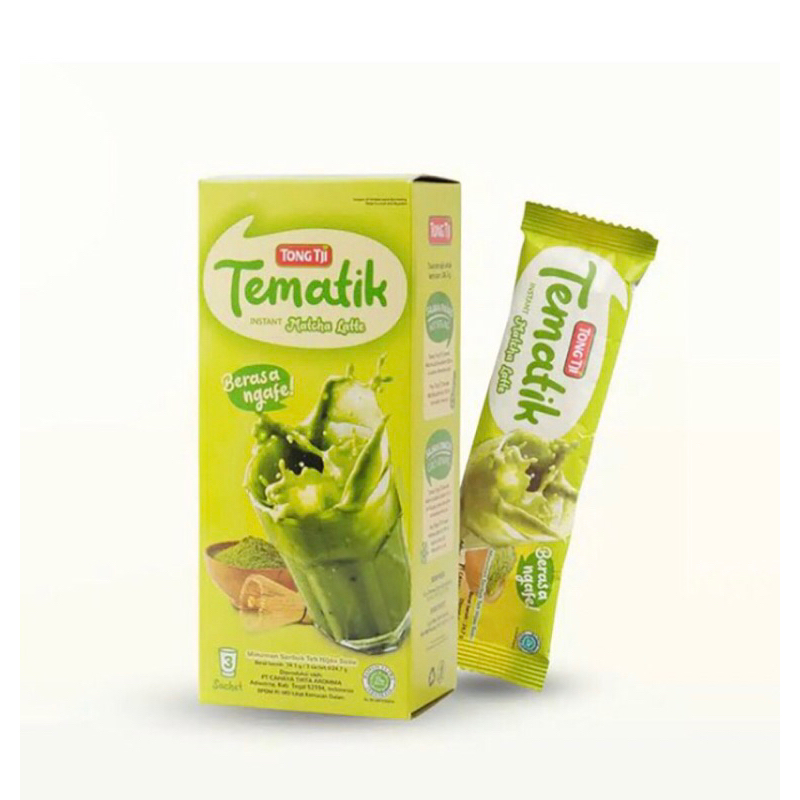 

Teh tong tji tematik 3s green tea 25s imperial