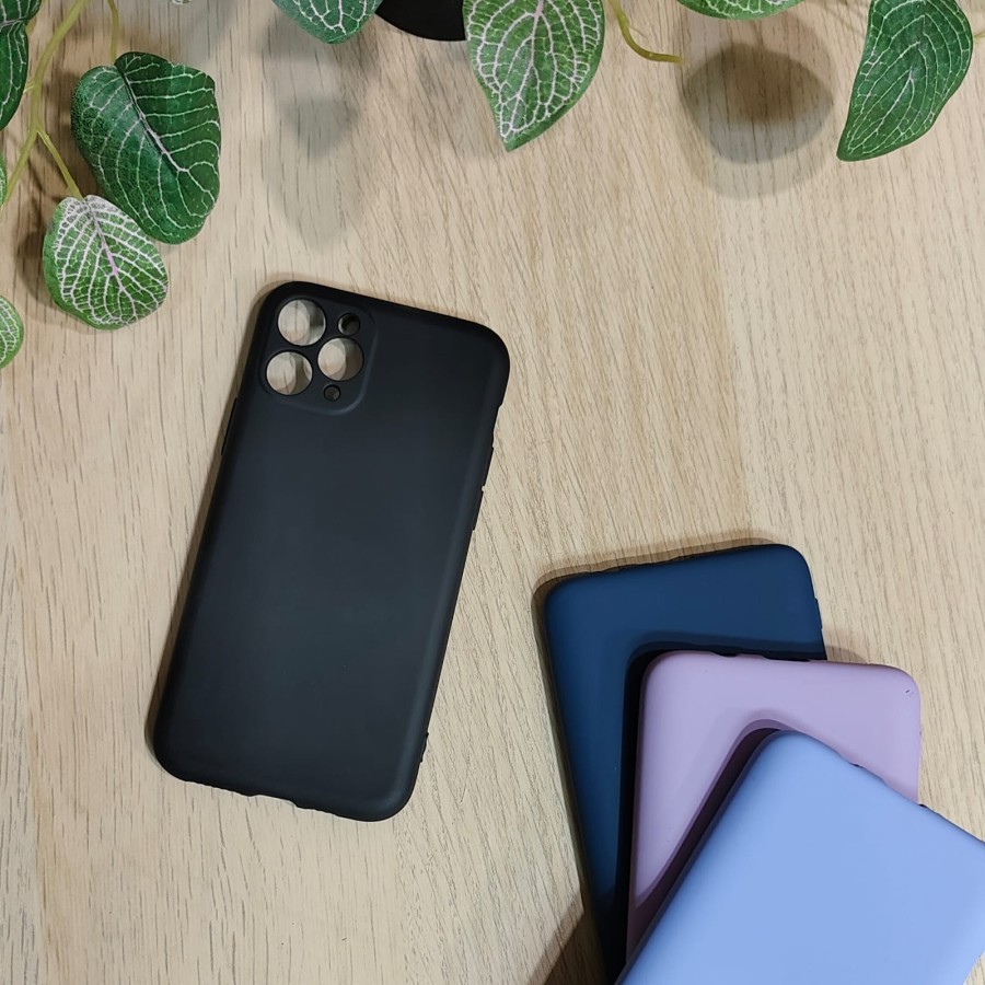 Case iPhone 11 Pro premium silicone full cover Anti Noda Jamur