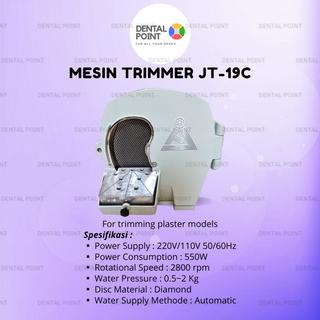 Mesin Trimmer Dental Lab/Polis Poles gigi palsu