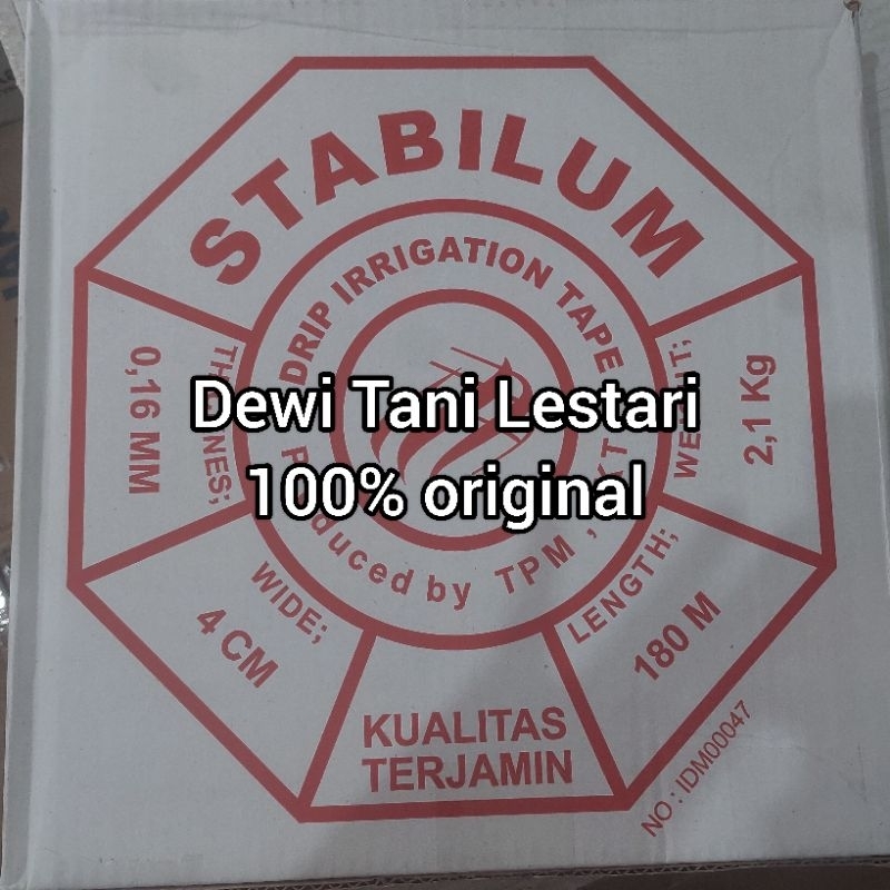 Stabilum Selang Drip Plastik Saluran Air Untuk Perkebunan Pertanian Selang Air
