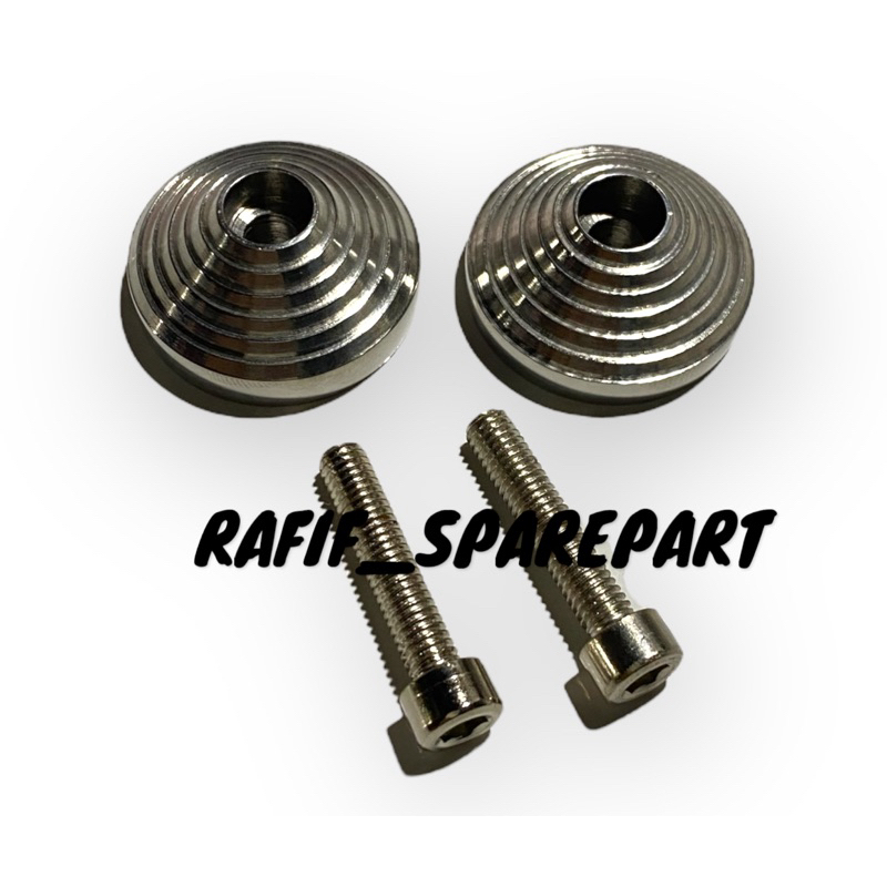 ORIGINAL STENLIS MONEL JALU STANG  PLUS BAUT UNIVERSAL UJUNG STANG MONEL